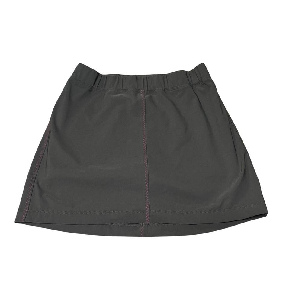 Columbia Girls Gray Pink Active Skort Skirt Shorts Size Large L Hiking Tennis